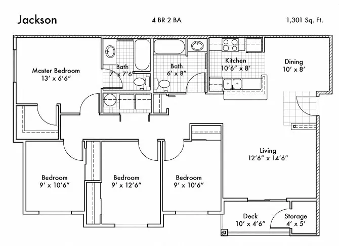 Unit K302 K302 floor plan
