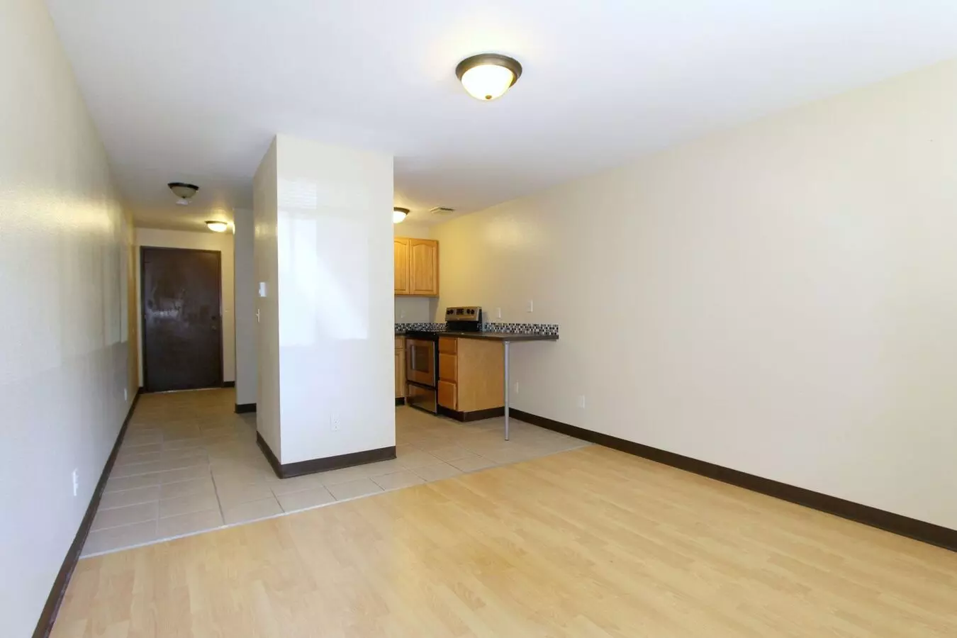 0BR/1BA floor plan