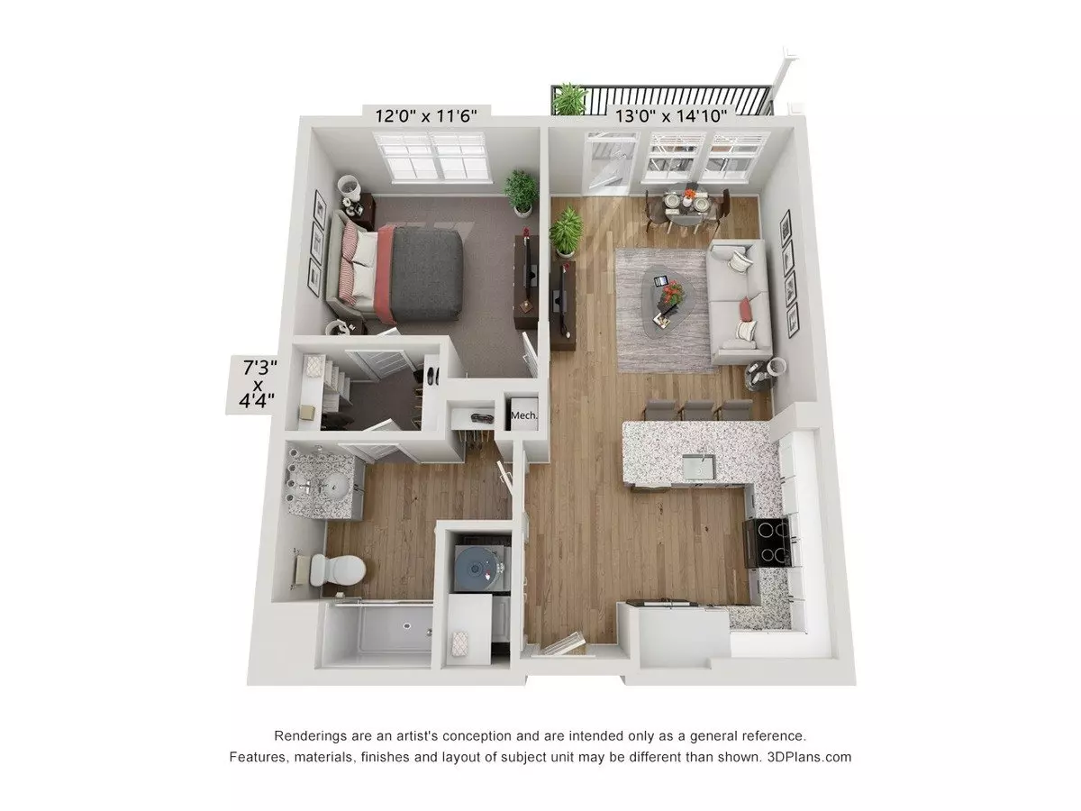 Unit 336 336 floor plan
