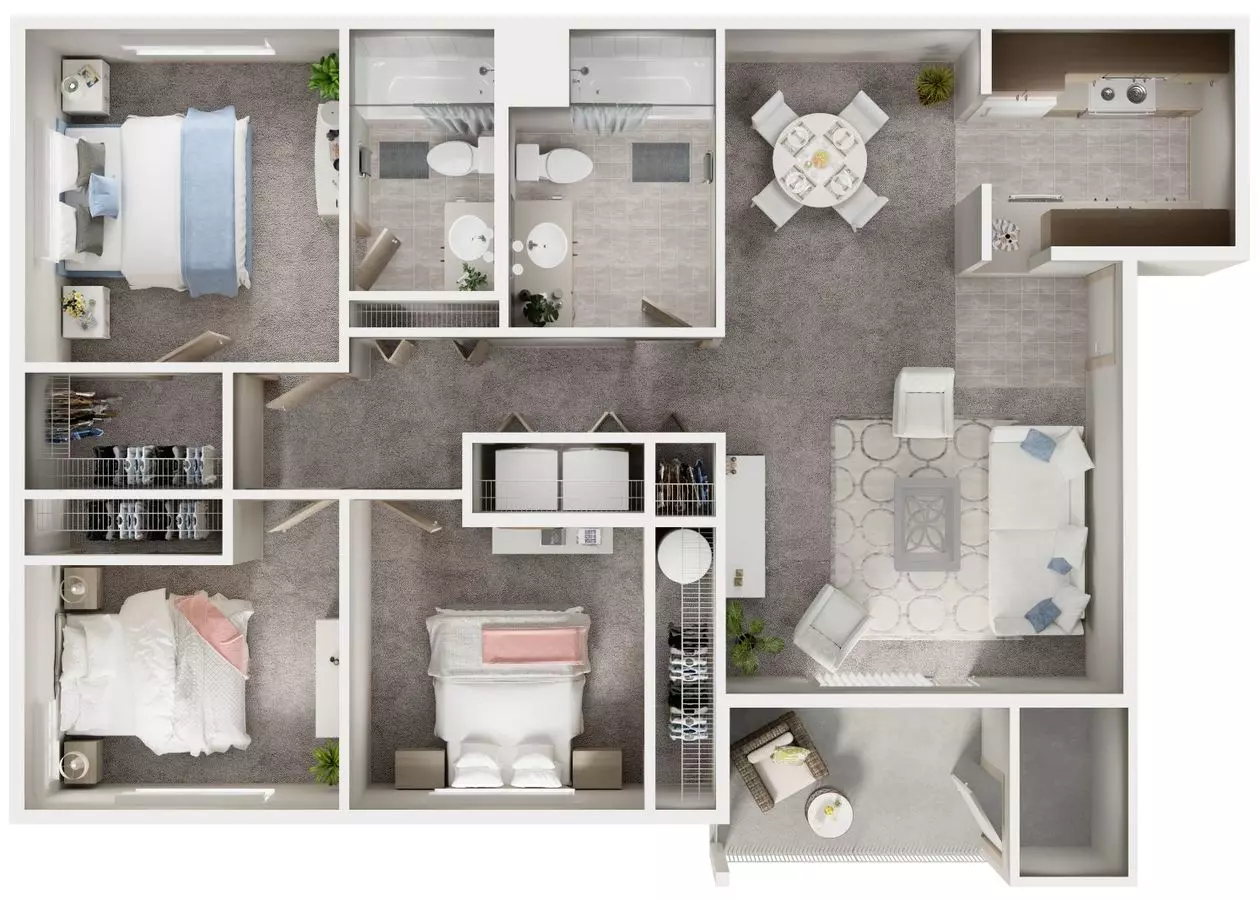 Unit B111 B111 floor plan