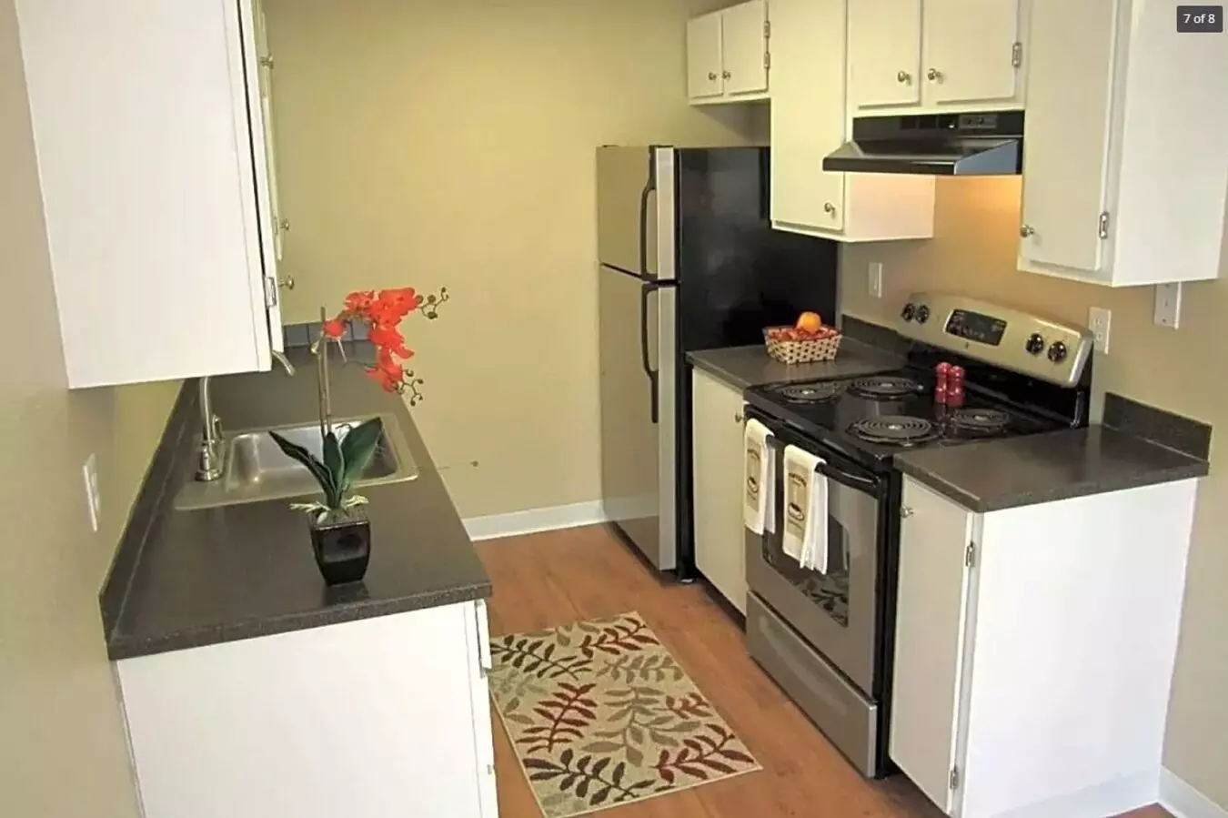 1BR/1BA floor plan