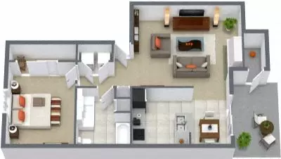Unit M101 M101 floor plan