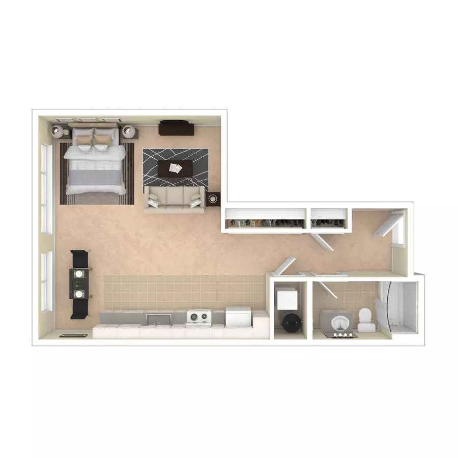 Unit C225 C225 floor plan
