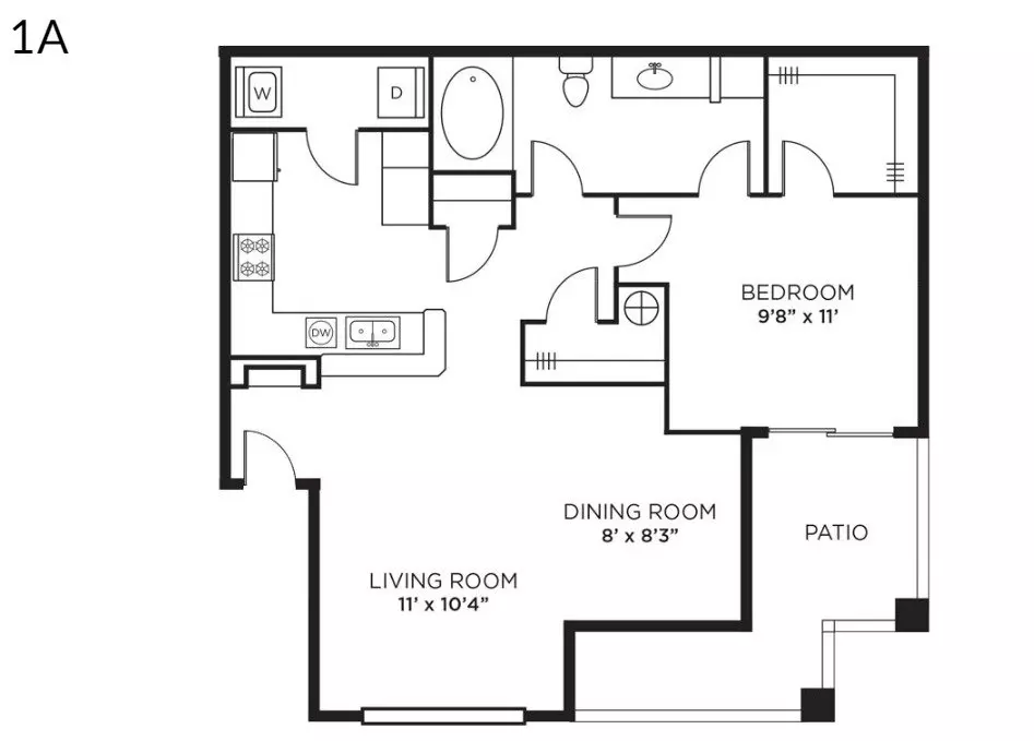 Unit 2059 2059 floor plan