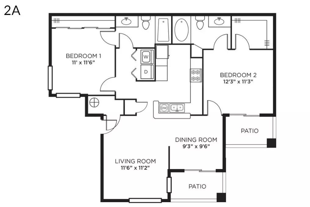 Unit 1043 1043 floor plan