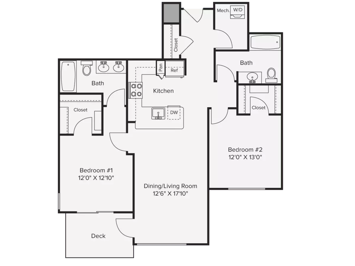 Unit 00A-A224 00A-A224 floor plan