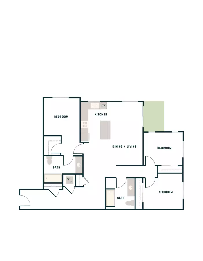 Unit 302 302 floor plan