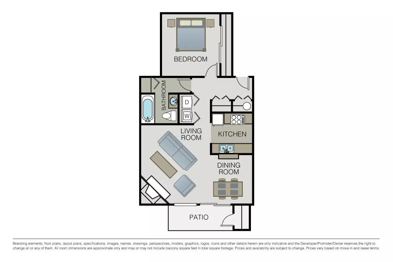 Unit 2S-237 2S-237 floor plan