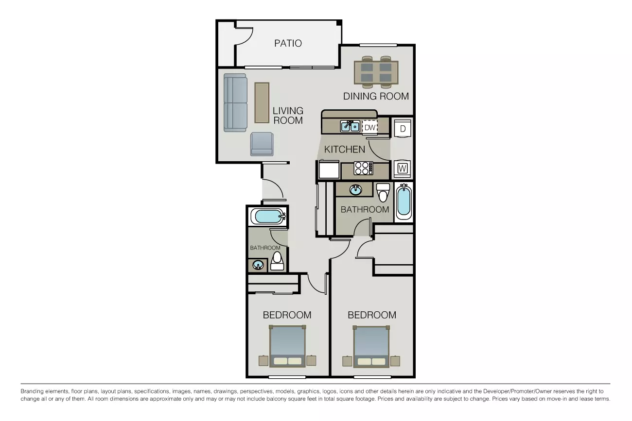 Unit 01C411 01B231 floor plan