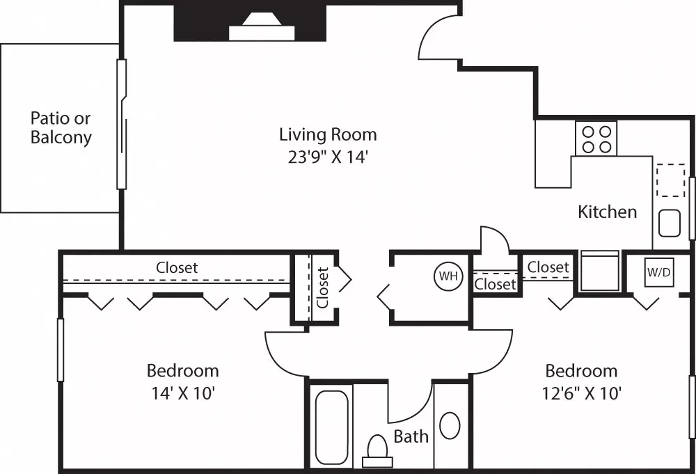 Unit 804-3 804-3 floor plan