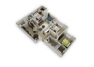 Unit 1-1055 1-1055 floor plan