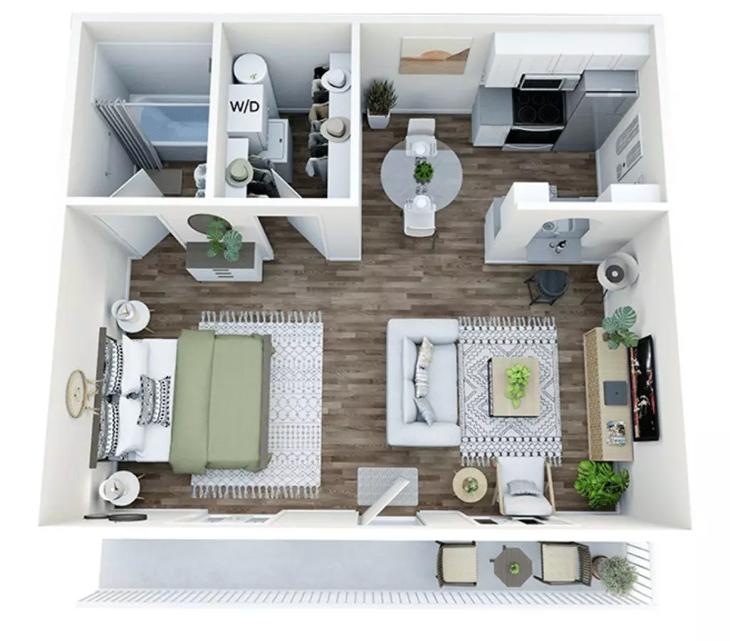 Unit S1 S1 floor plan