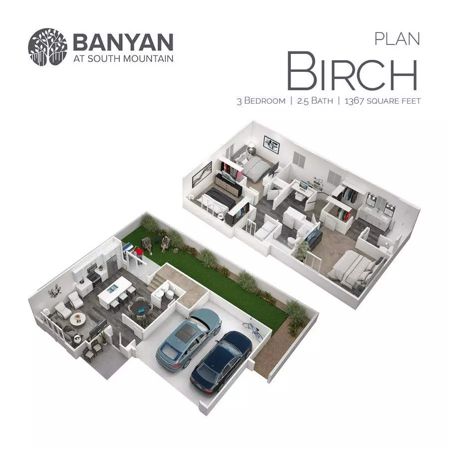 3 Beds • 2 Bath 28-6306 floor plan