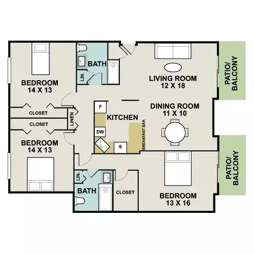 D1 - Phase ll 01-105 01-105 floor plan