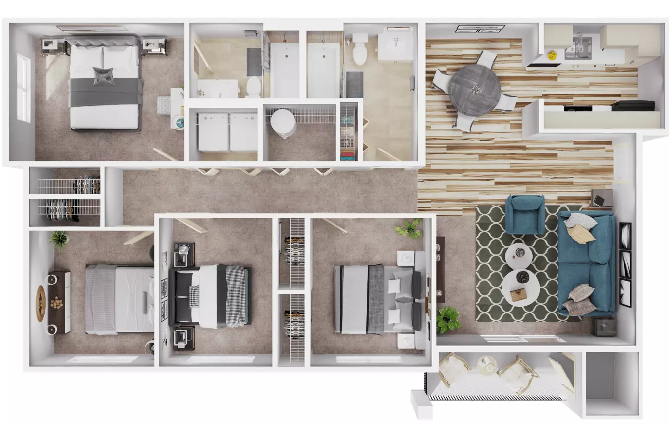 Unit G402 G402 floor plan