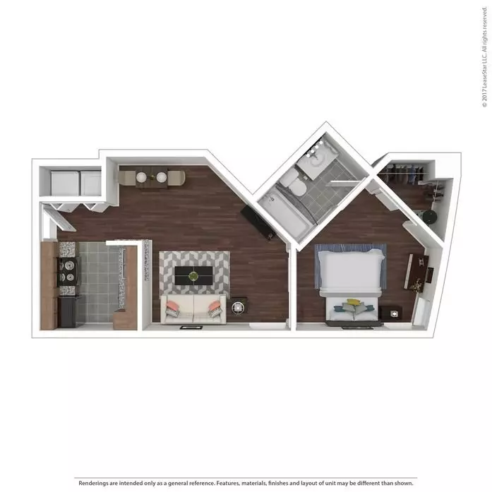 Unit A1 A1 floor plan