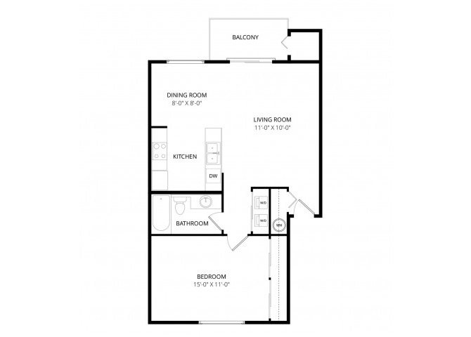 Unit A202 A202 floor plan
