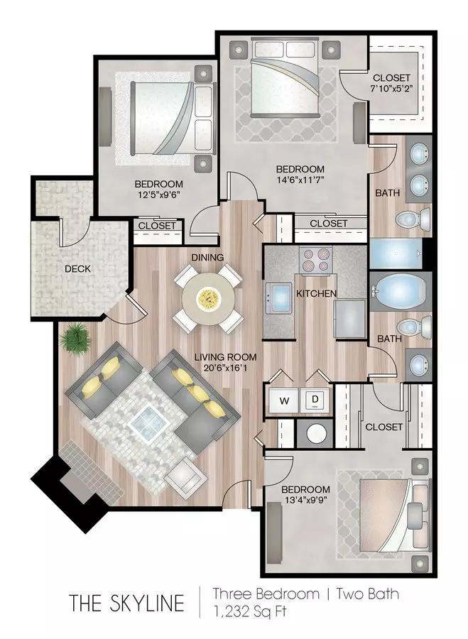 Unit 04204 04204 floor plan