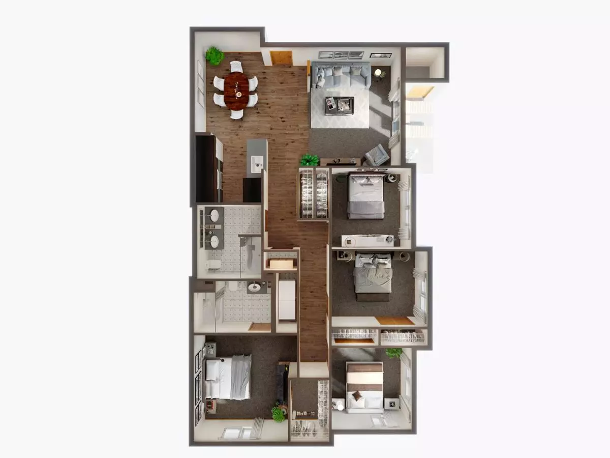 Unit K101 K101 floor plan
