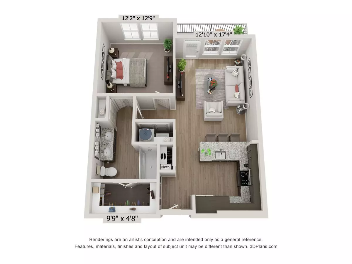 Unit 5141 5141 floor plan