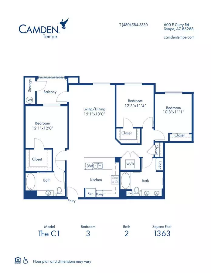 3 Beds • 2 Bath 3073 floor plan
