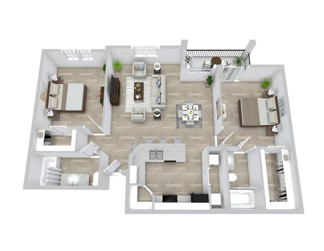 B2 336 floor plan