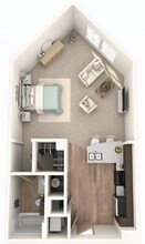 A3-Studio 2407 floor plan