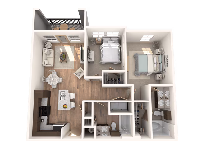 Unit 1302 1104 floor plan