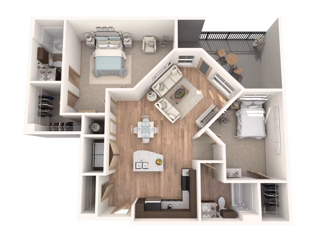 Unit 1214 1214 floor plan