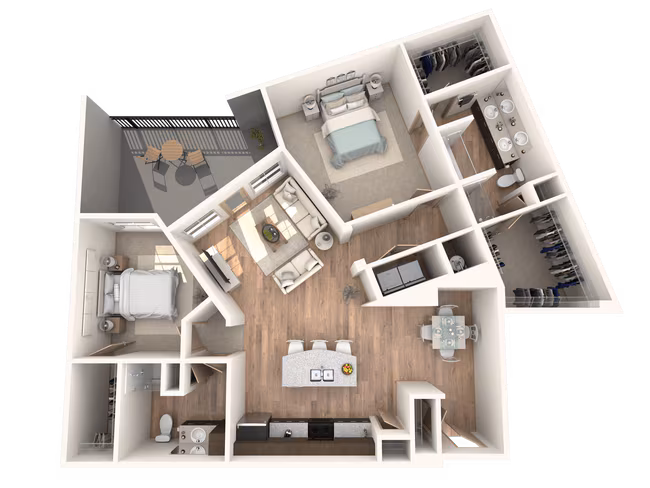 Unit 2142 2442 floor plan