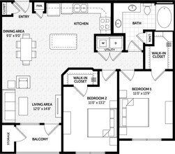 Unit 258 258 floor plan