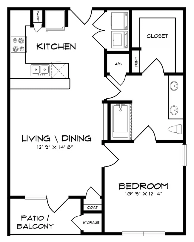 A1 4304 floor plan