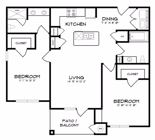 Unit 3214 3214 floor plan