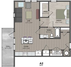 A2 8-8202 floor plan