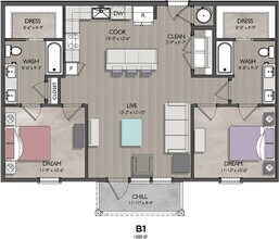 B1 6-6203 floor plan