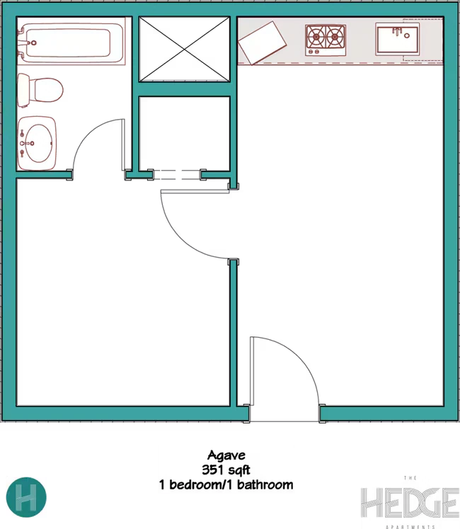 Agave 1311 floor plan