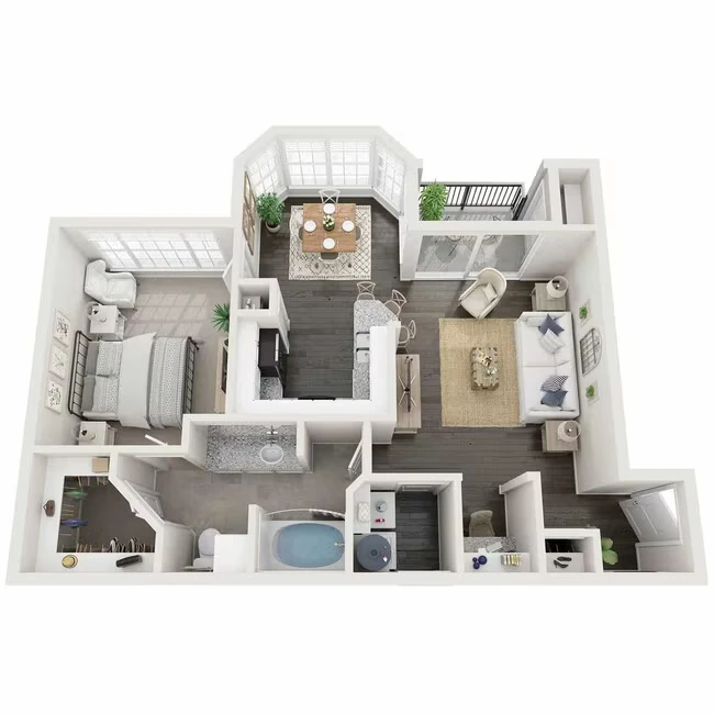 Lavaca 1727 floor plan