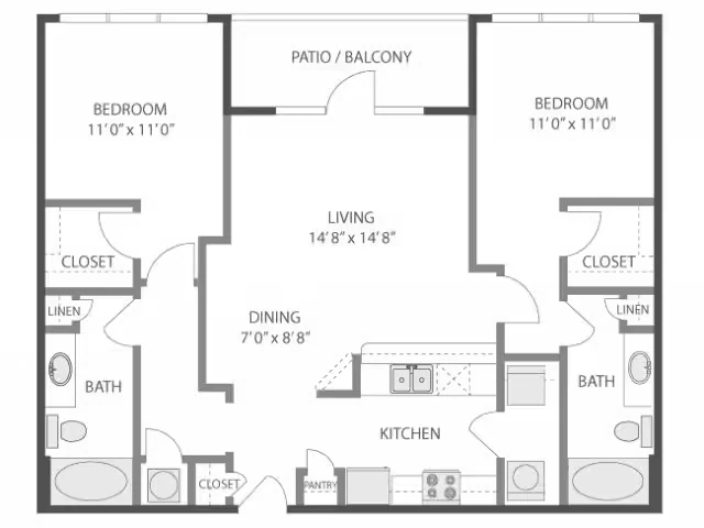 C4 2-3008 floor plan