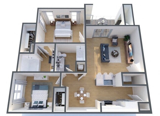 Unit 12307 12307 floor plan