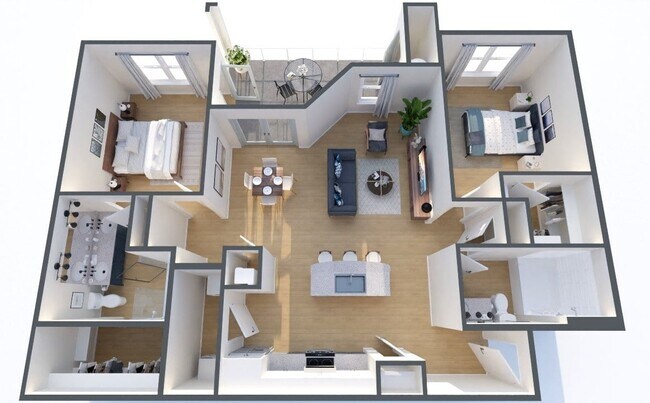 Unit 13205 13205 floor plan
