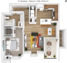 B floor plan