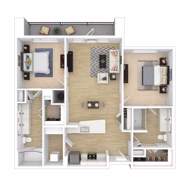Unit 2130 2130 floor plan