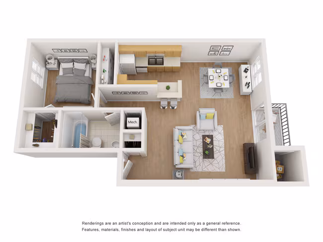 Unit 305 302 floor plan
