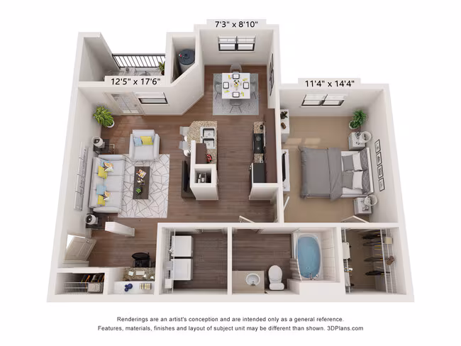 Unit AUCPYD 06105 floor plan