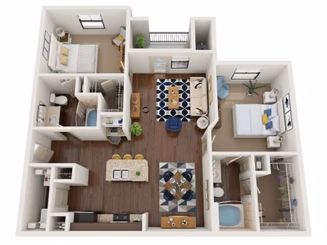 B2 07308 floor plan