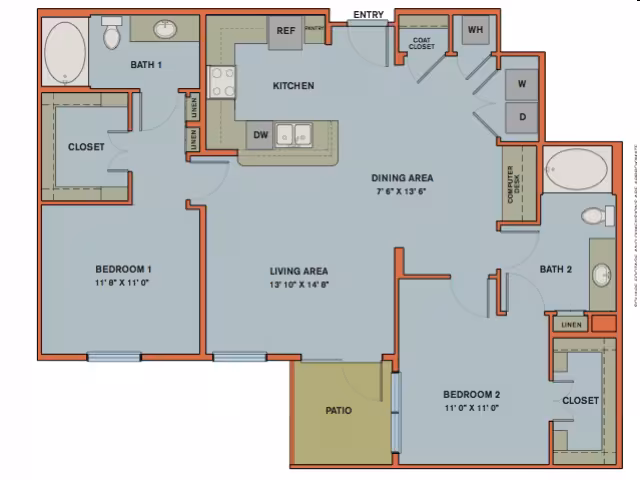 B7 1333 floor plan
