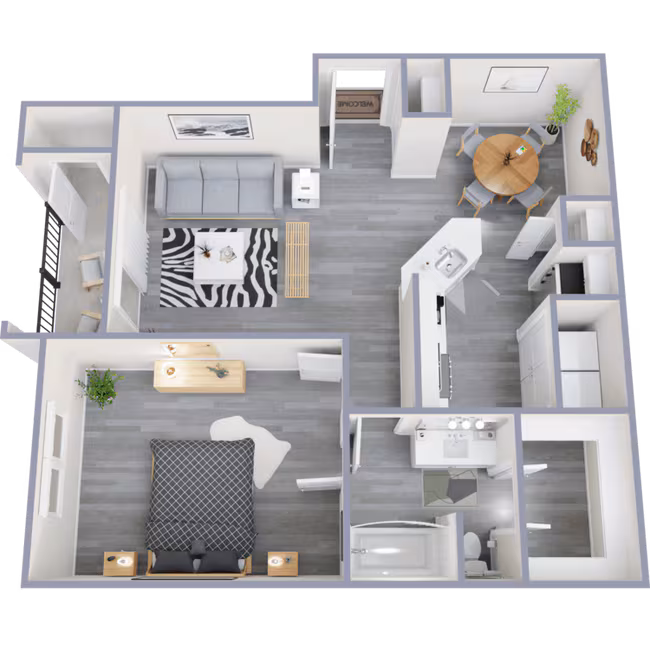 Unit 1825 525 floor plan