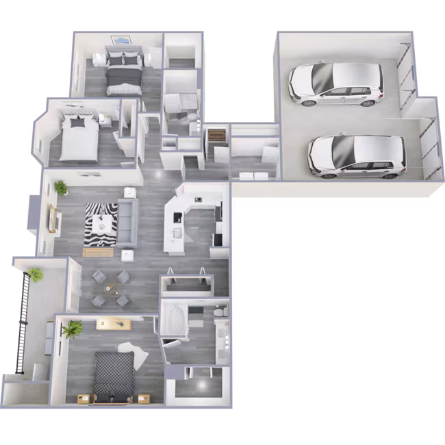 Unit 226 1727 floor plan