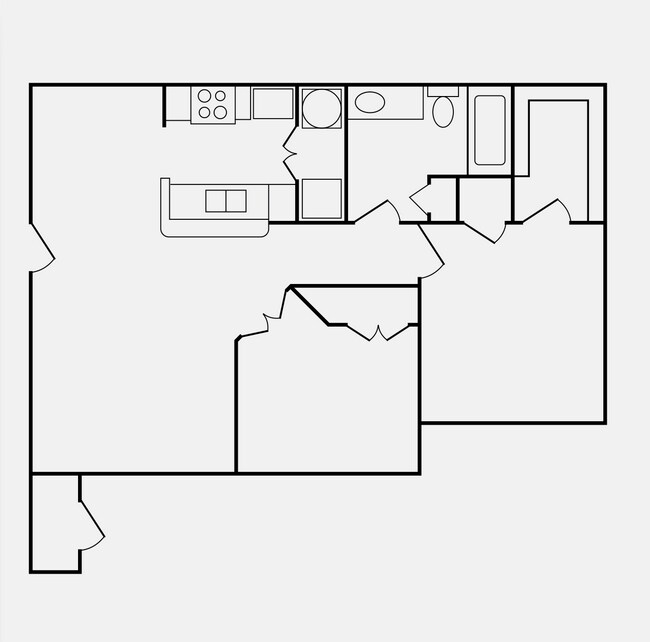 Unit 40108 33203 floor plan