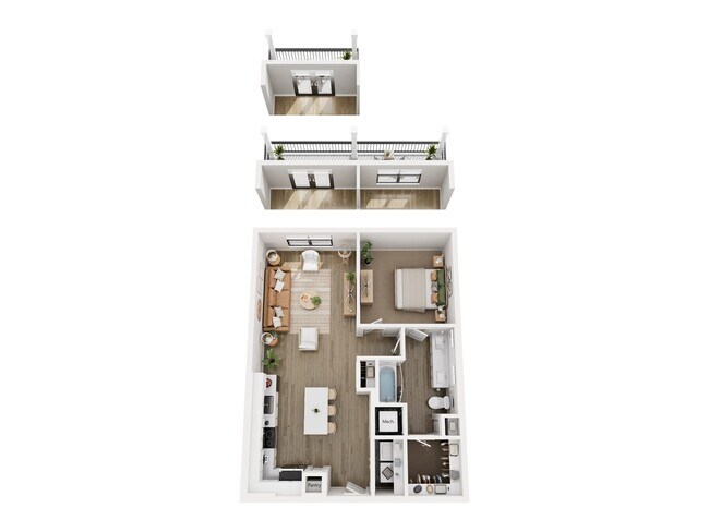 Unit 02204 02204 floor plan